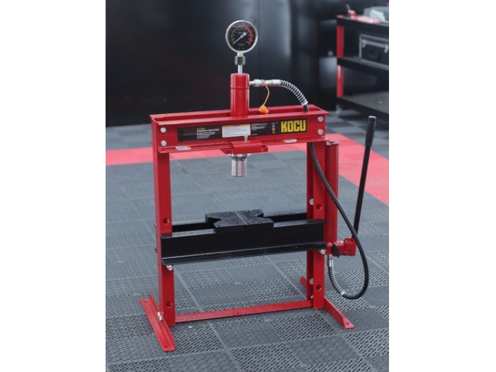 Máy ép thủy lực dùng tay TY12001 12 tấn có đồng hồ