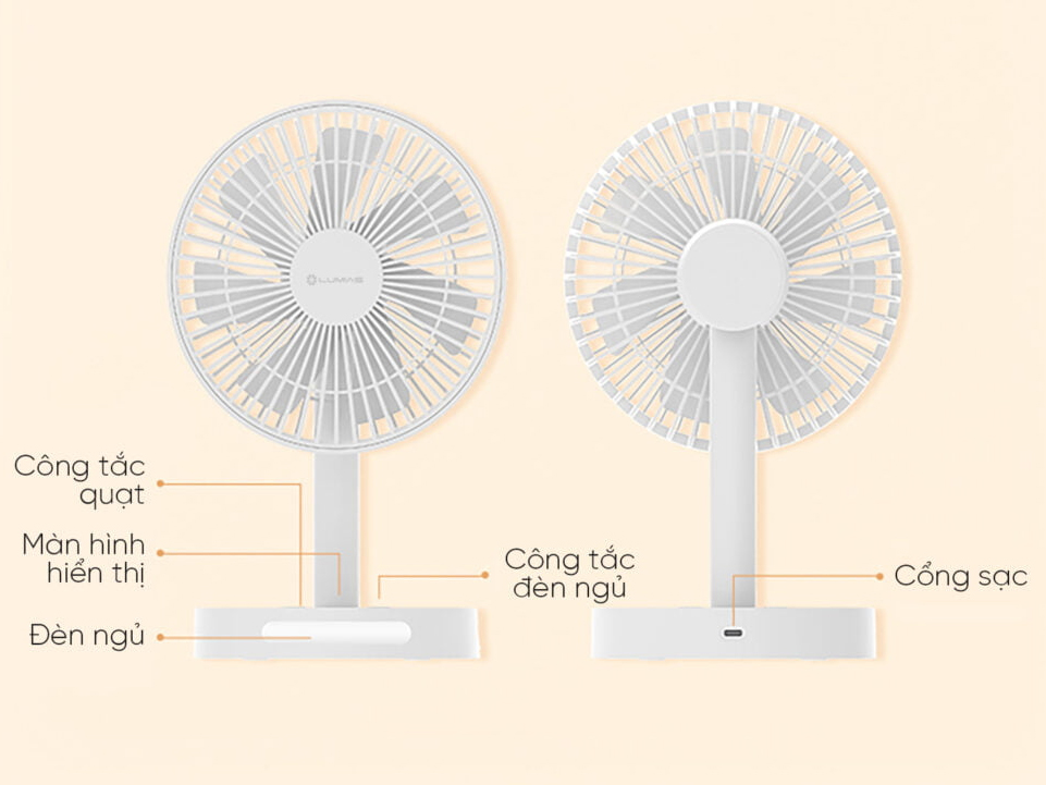Quạt để bàn Lumias LM-36W