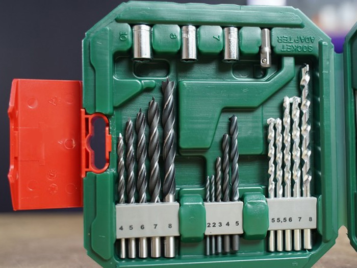 Bộ mũi khoan và vặn vít X-Line 34 chi tiết Bosch 2607010608