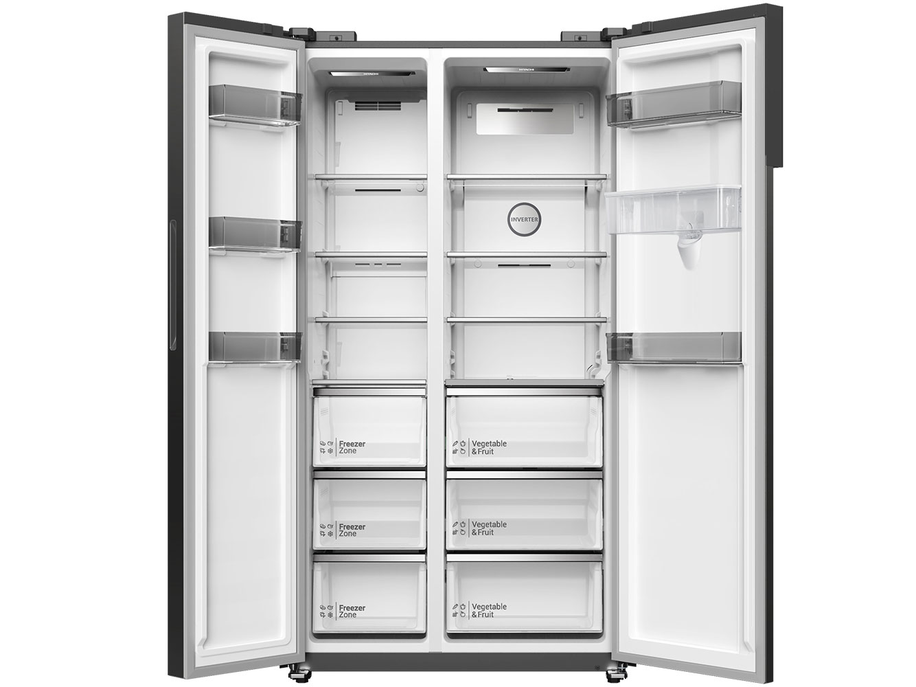 Tủ lạnh Hitachi Inverter 525 lít HRSN9552DWDXVN