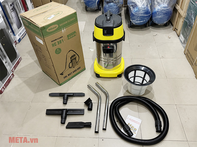 Máy hút bụi công nghiệp HiClean HC301 (30 lít)