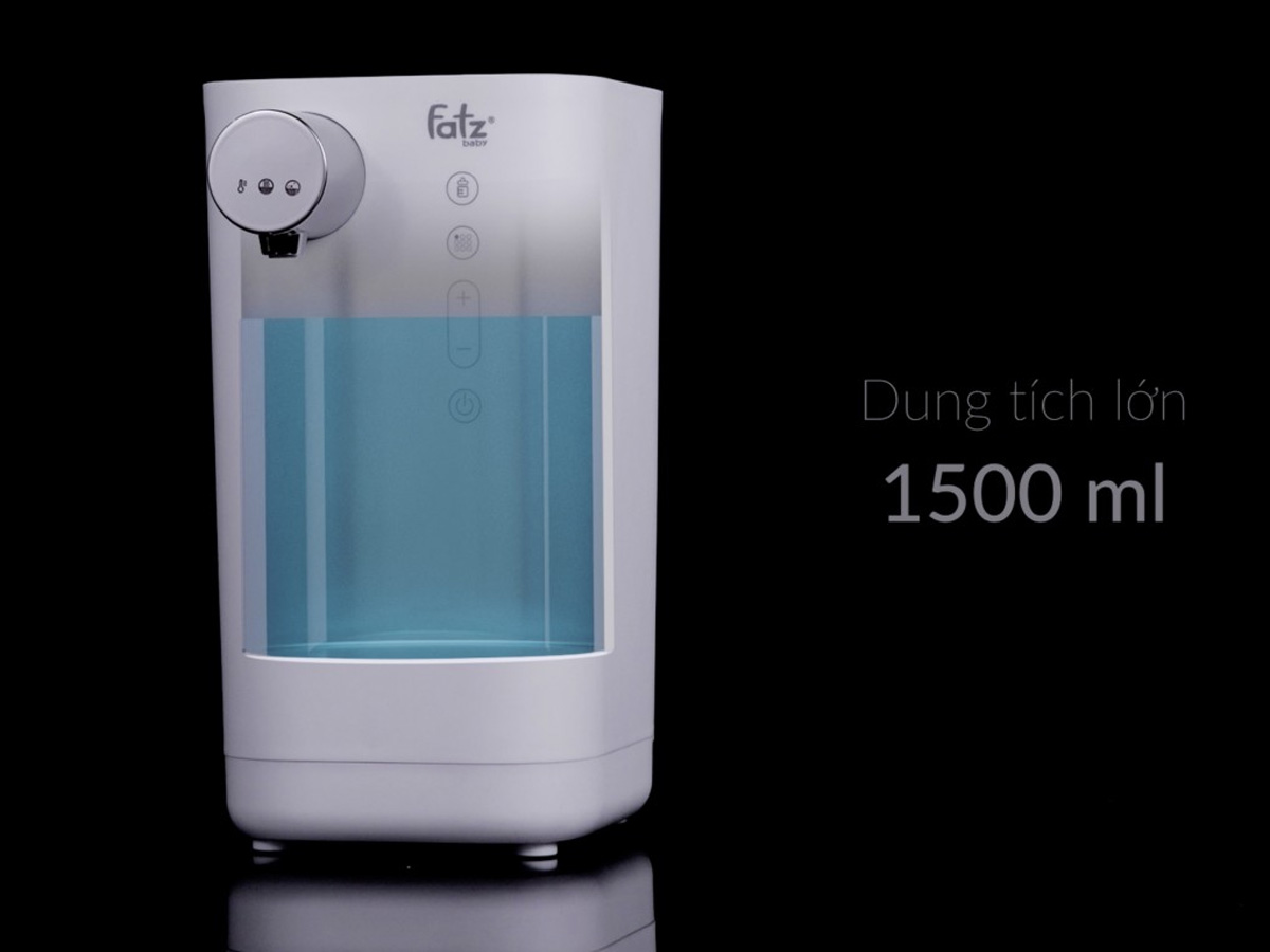 Bình đun và hâm nước pha sữa thông minh Fatzbaby SMART 3 FB3802MX