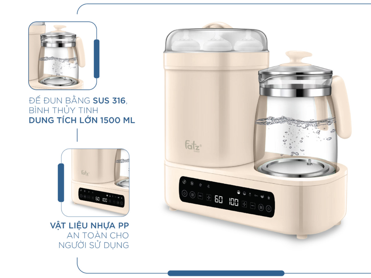 Máy đa năng điện tử (All-In-One) Fatzbaby Multimax 8 FB9022BK