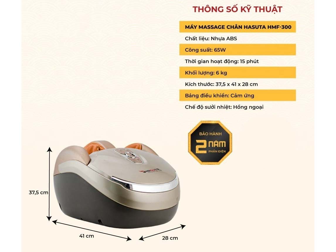 Máy massage chân Hasuta HMF-300