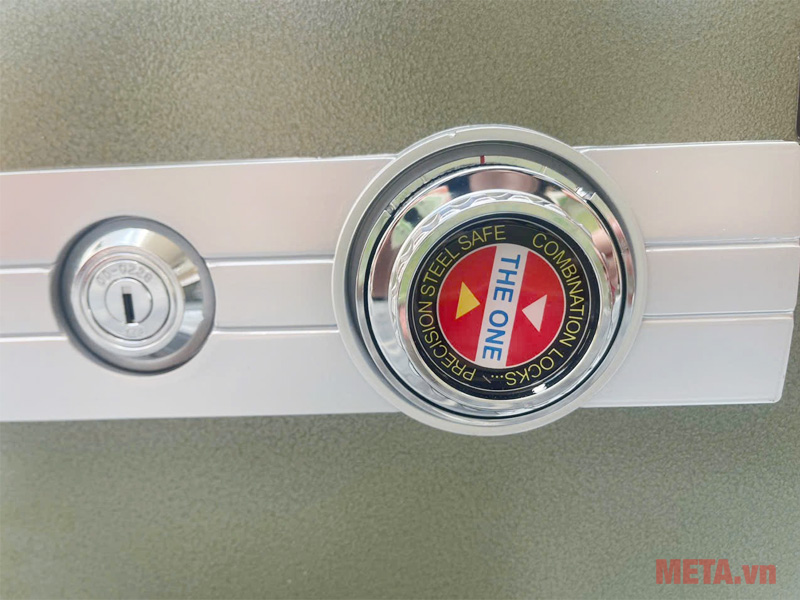 Két sắt chống cháy Hòa Phát KS35N (khóa chìa và khóa mã)