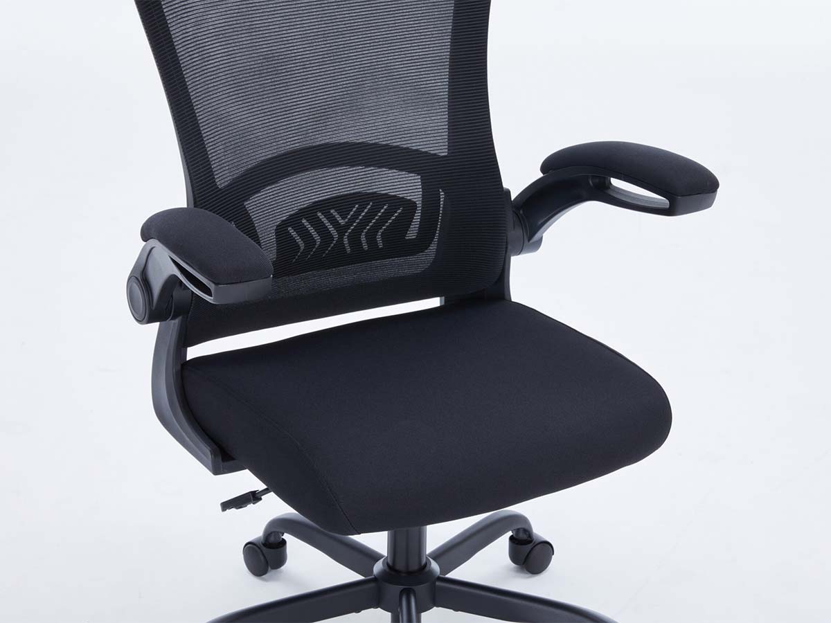 Ghế công thái học ergonomic Warrior Pawn series WEC106 Black - META.vn