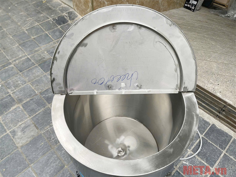 Nồi nấu cháo công nghiệp 100 lít NC100 (Công nghệ dầu dẫn nhiệt)