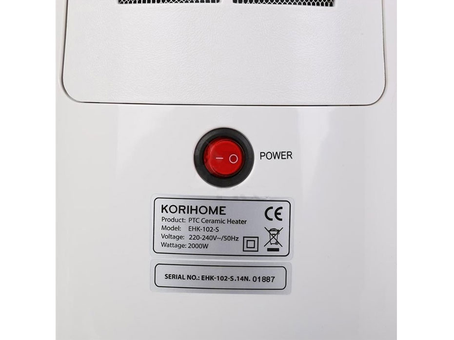 Máy sưởi KoriHome EHK-102-S