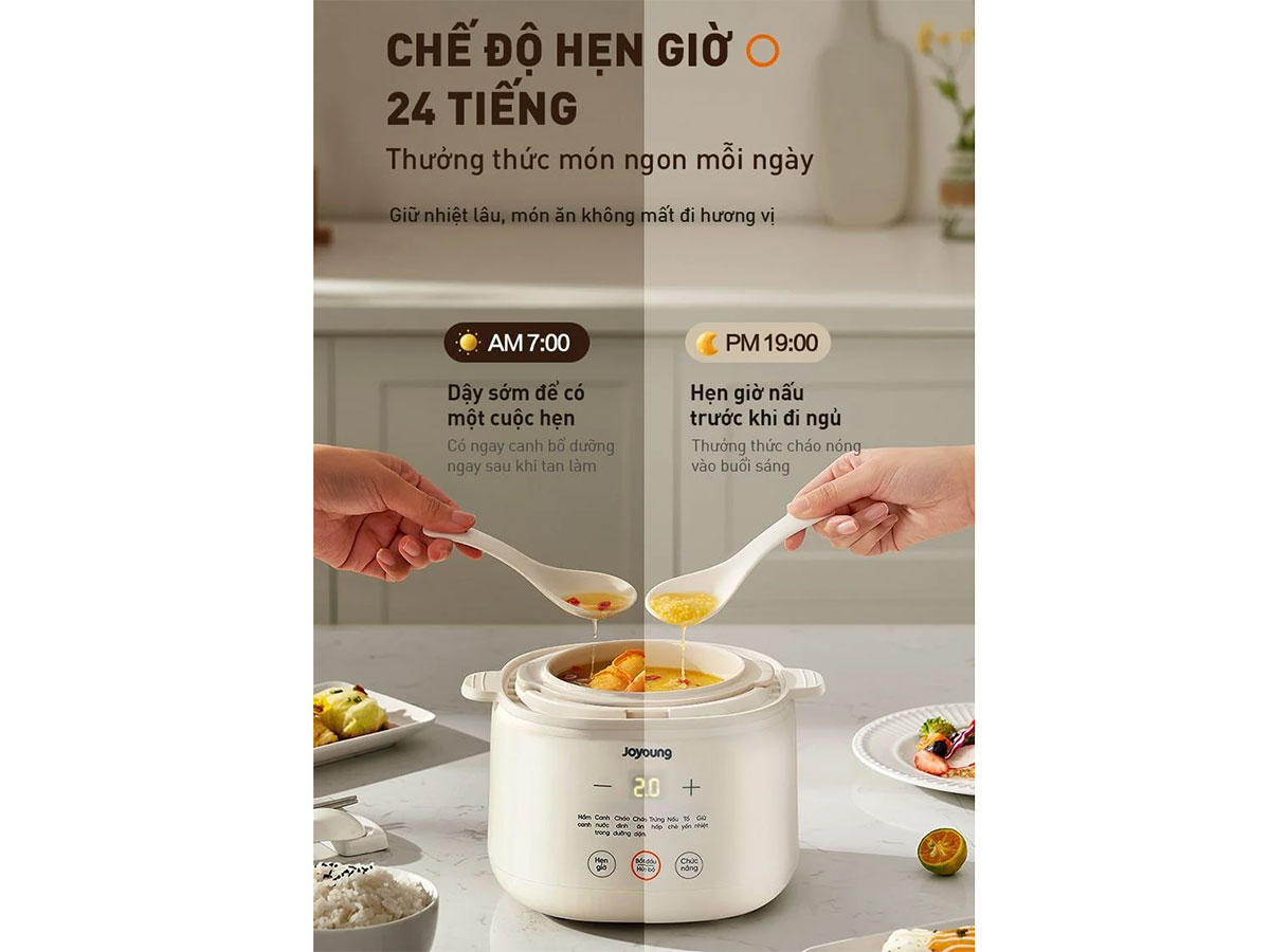 Nồi nấu chậm Joyoung JSC-107 7 Joyoung JSC-107