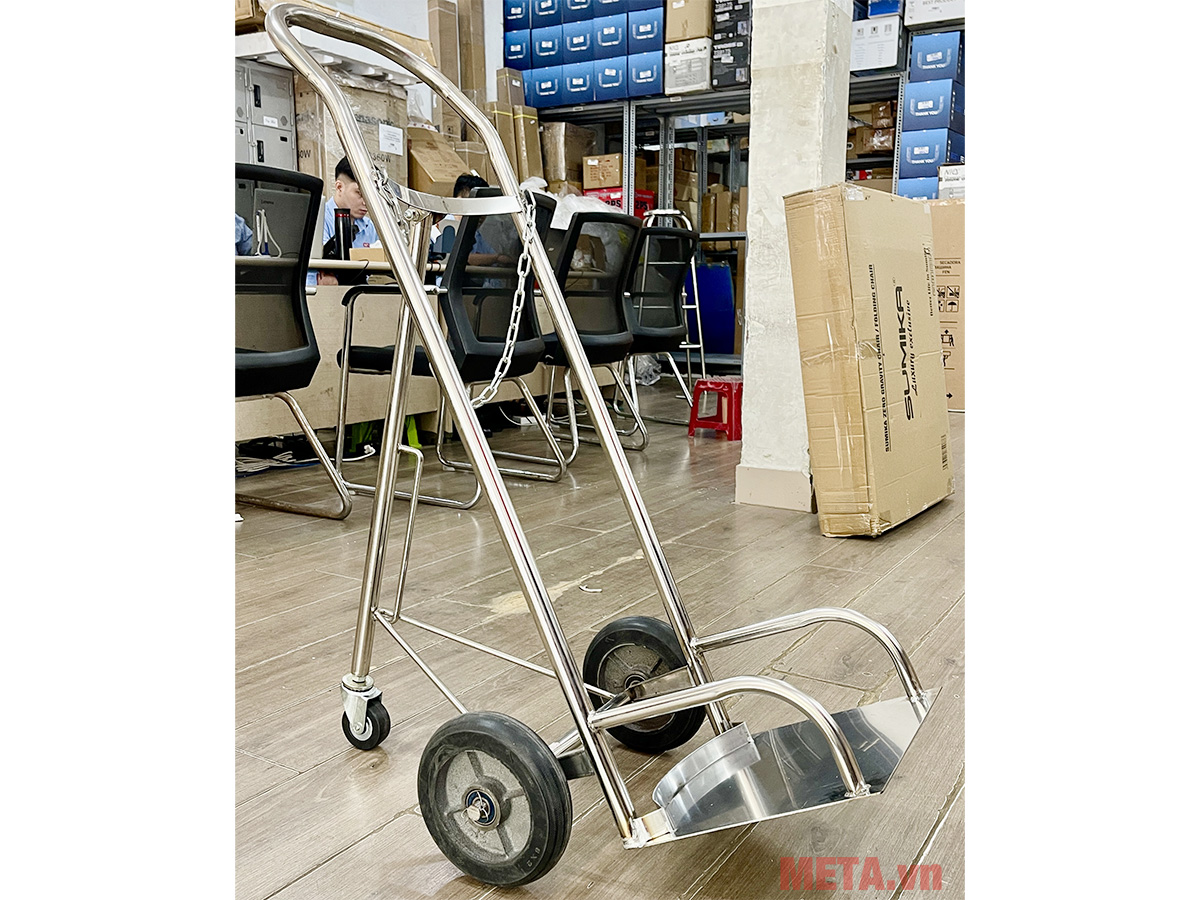 Xe đẩy bình oxy 3A 40 lít