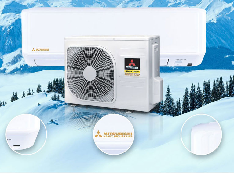 Điều hòa Mitsubishi Heavy inverter 9.000 BTU 1 chiều SRK10YZP-W5 / SRC10YZP-W5 - META.vn
