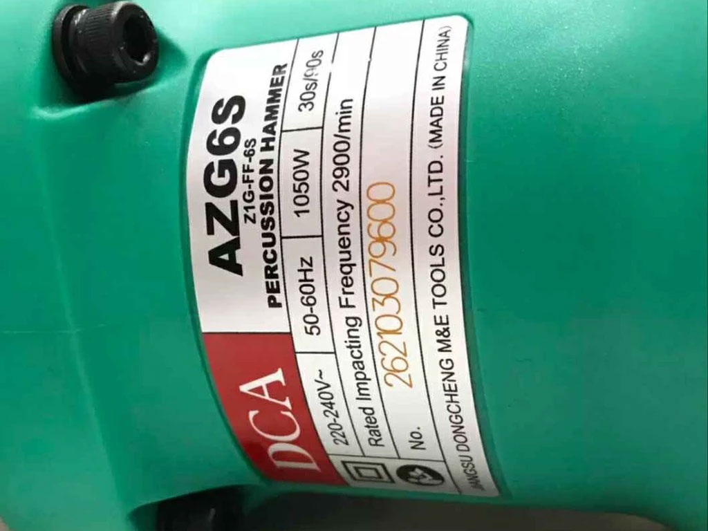 Máy đục bê tông cầm tay DCA AZG6S 17mm, 900W - META.vn