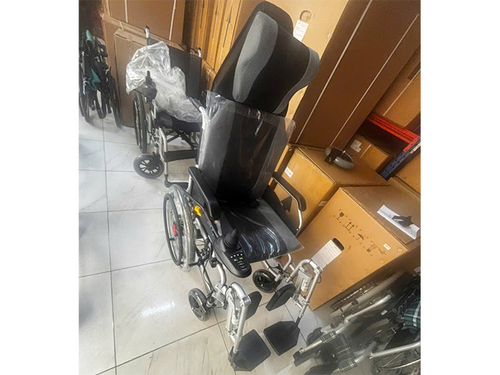 Xe lăn điện tự động ngả nằm 303 (JRWD303X-QS20)