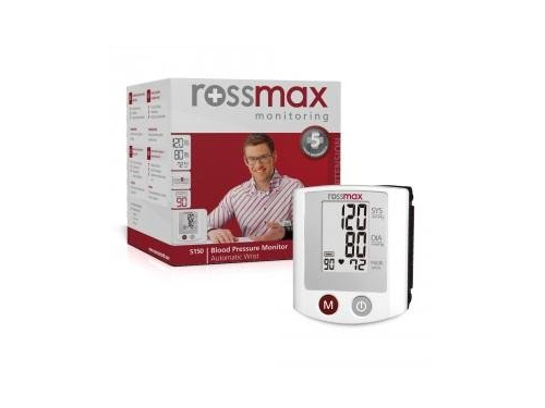 Máy đo huyết áp cổ tay Rossmax S150