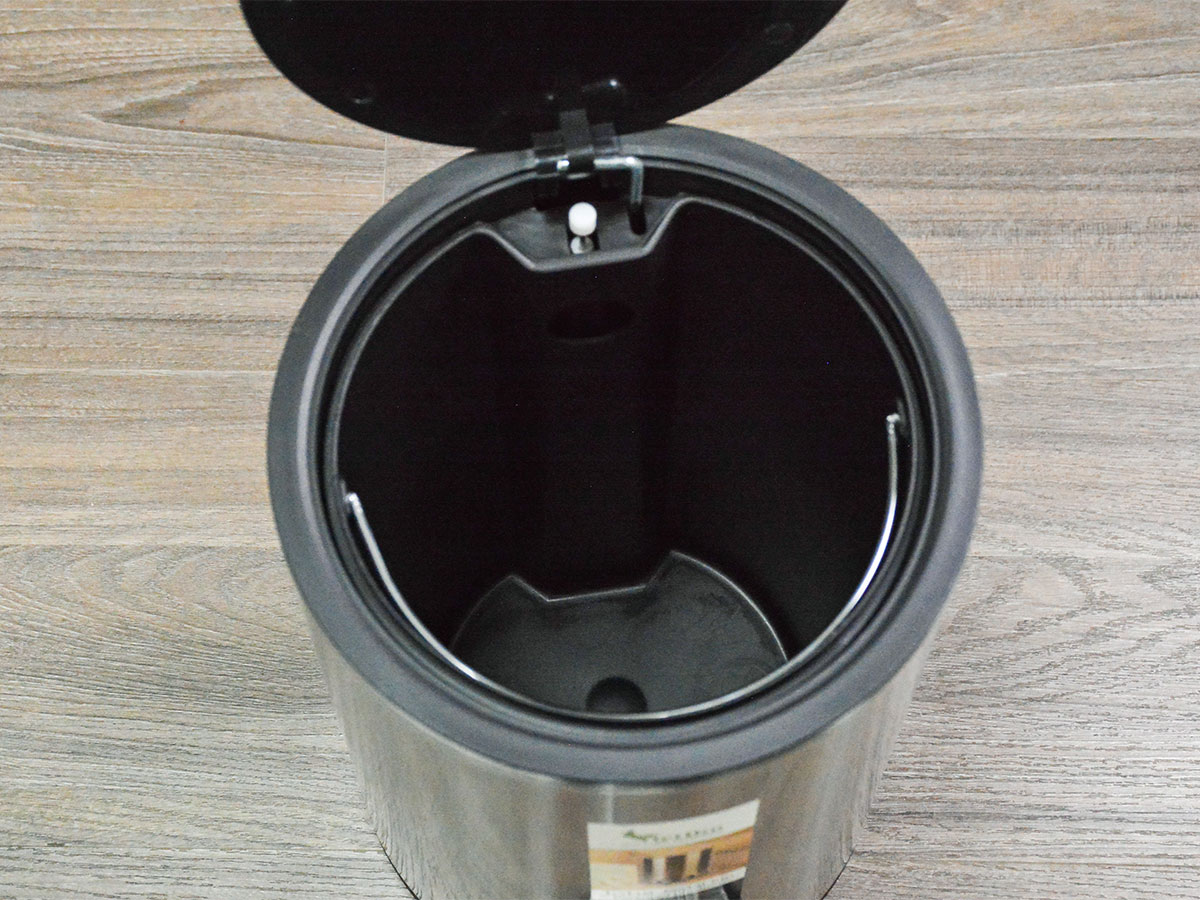 Thùng rác inox đạp chân Vietbin VB2044-05L - 5 lít, chống vân tay