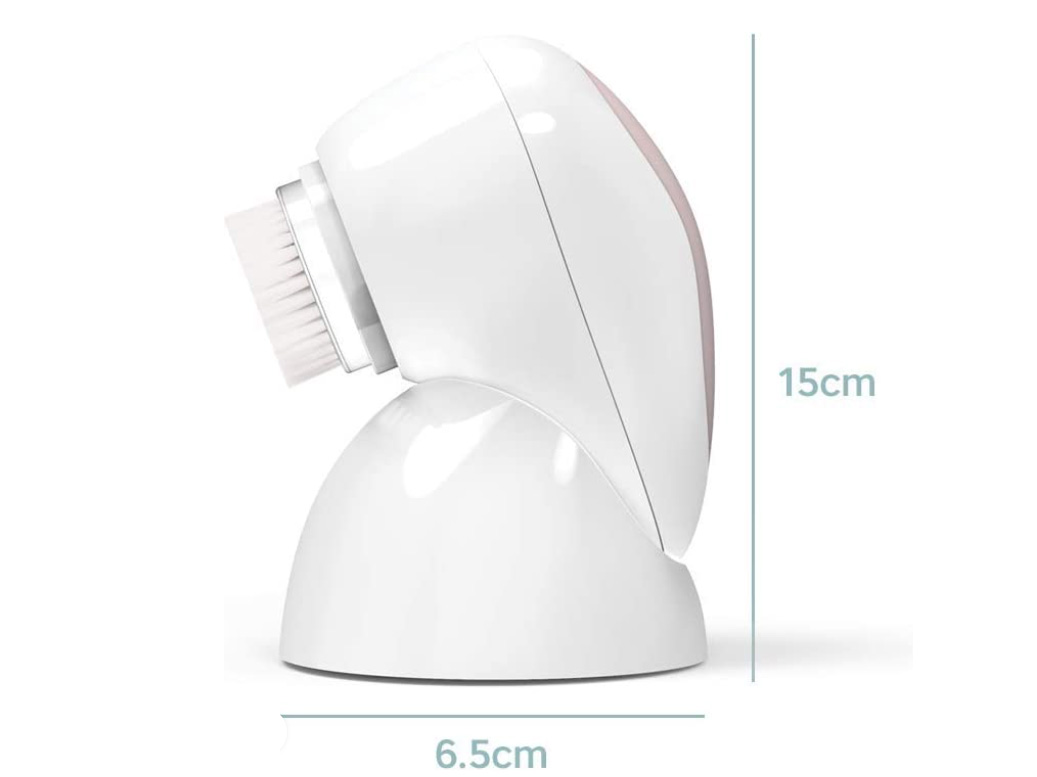 Máy rửa mặt siêu âm 3D và phân tích da Homedics FAC-700-EU