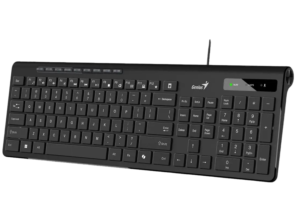 Bàn phím có dây thông minh Genius Slimstar 230