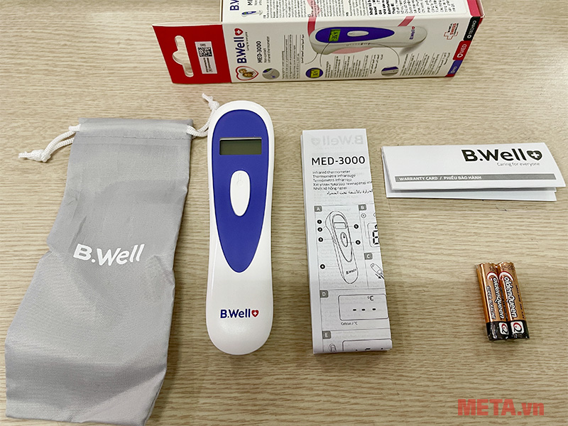 Nhiệt kế hồng ngoại B.Well Swiss Med-3000