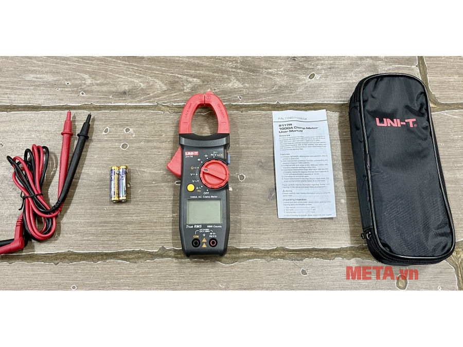 Ampe kìm UNI-T 2117R (True RMS, 1000AAC)