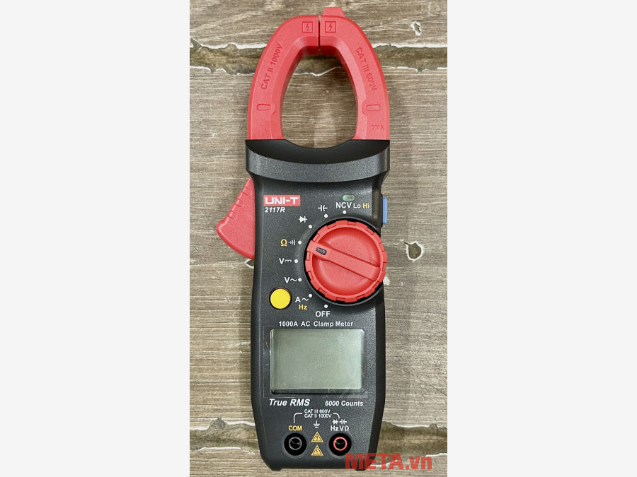 Ampe kìm UNI-T 2117R (True RMS, 1000AAC)