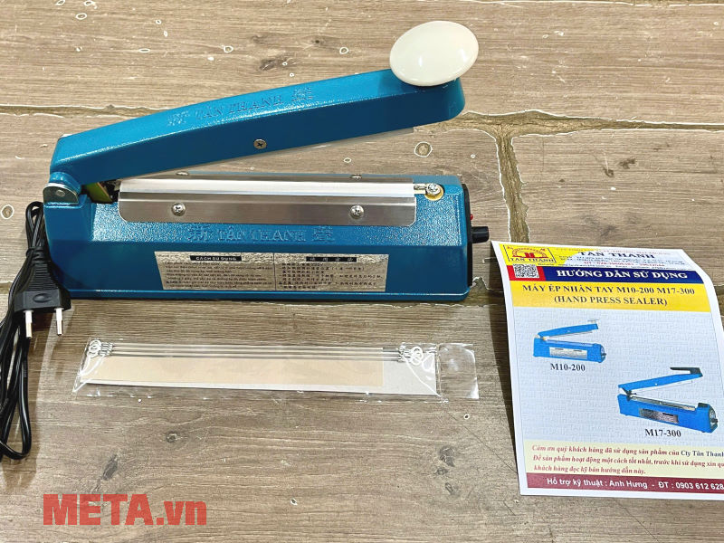 Máy hàn miệng túi M10 - 200mm