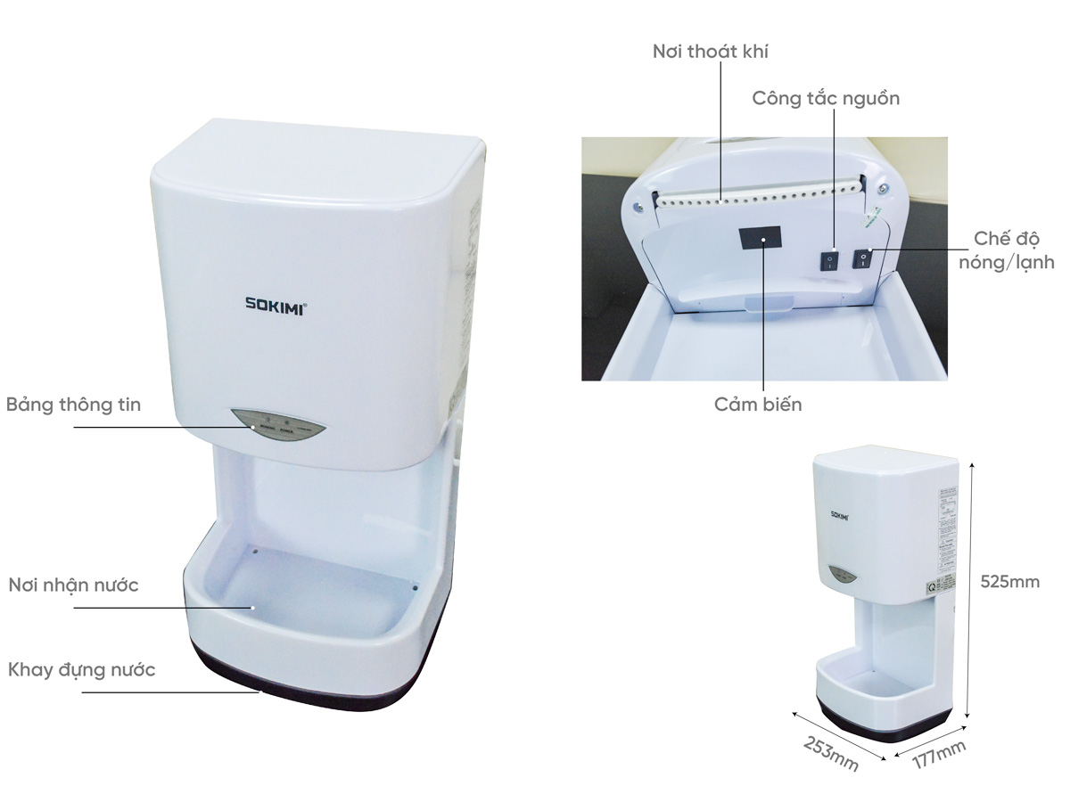 Máy sấy tay Sokimi SM 2120