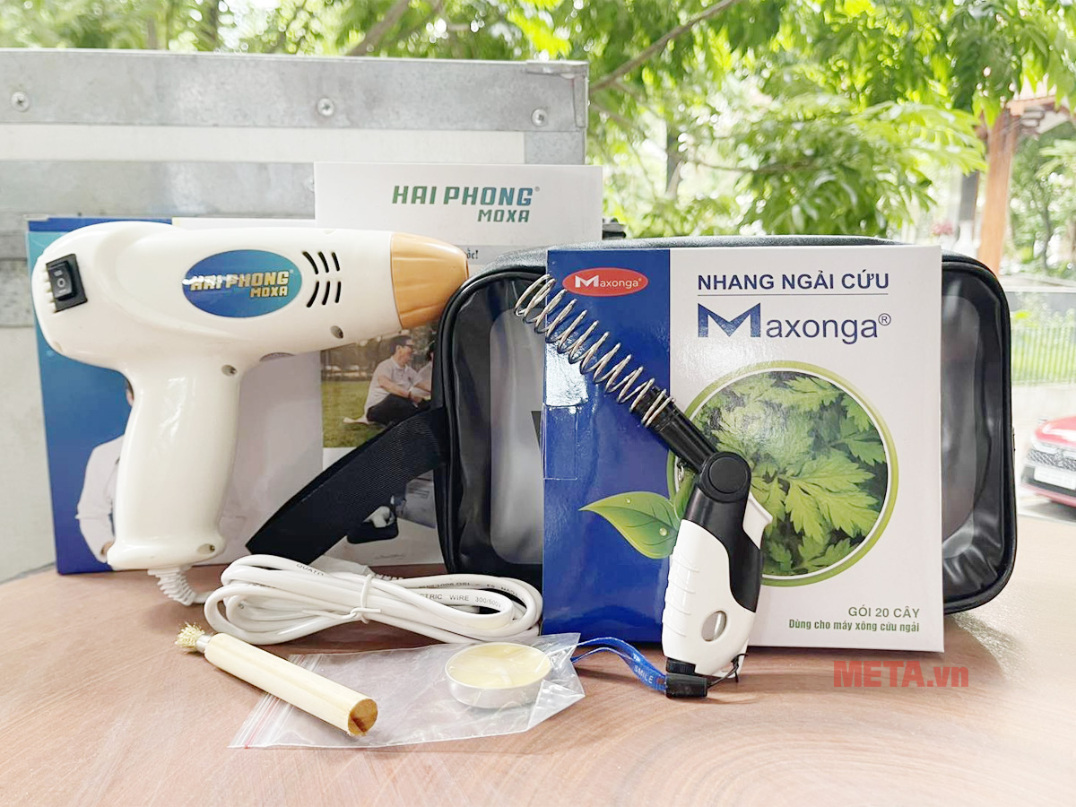 Máy hơ cứu ngải Hai Phong Moxa