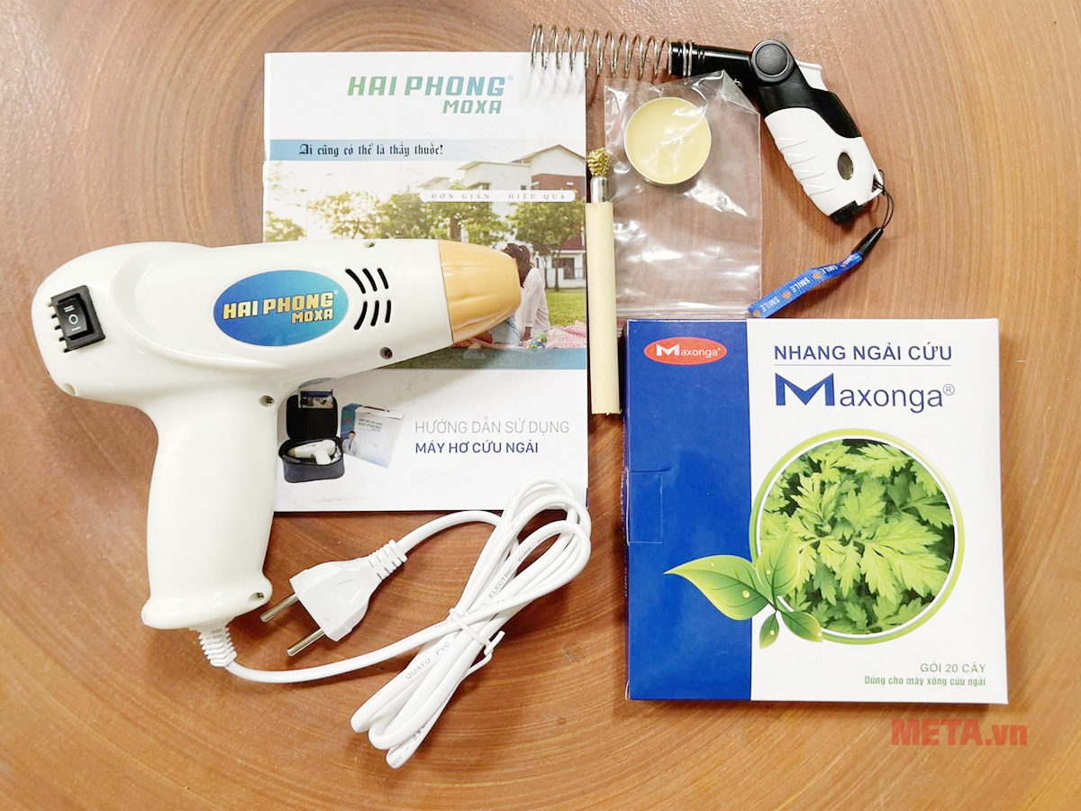 Máy hơ cứu ngải Hai Phong Moxa