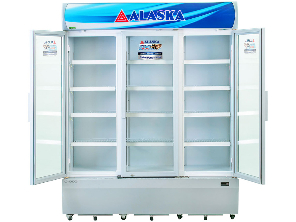 Tủ mát 3 cánh Alaska 1200 lít SL-14C3/LC-1200C3