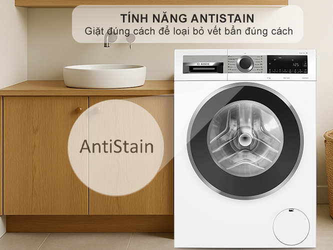 Máy giặt cửa trước Bosch 10kg WGG25400SG Serie 6 - META.vn
