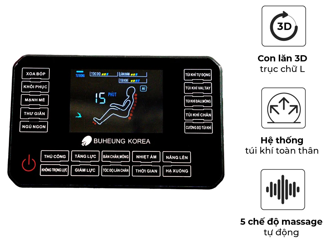Mk5170 Ghế massage Buheung MK-5170 - META.vn
