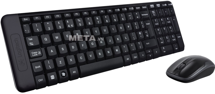 Bộ bàn phím chuột không dây Logitech MK220