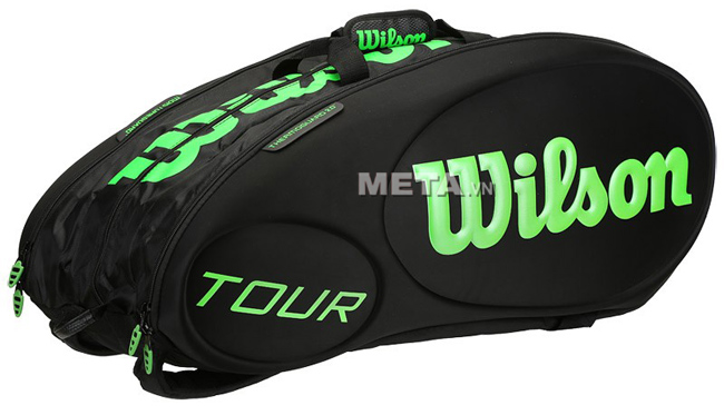 Túi tennis Wilson TOUR MOLDED 15 cây WRZ842515
