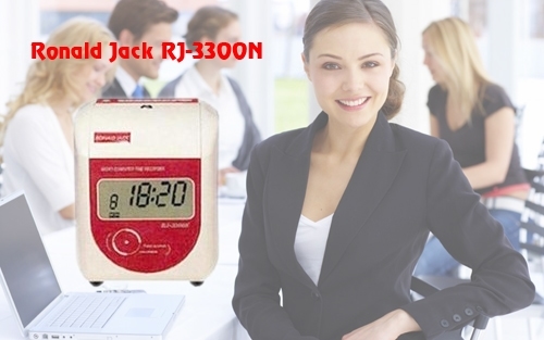 Máy chấm công thẻ giấy Ronald Jack RJ-3300A