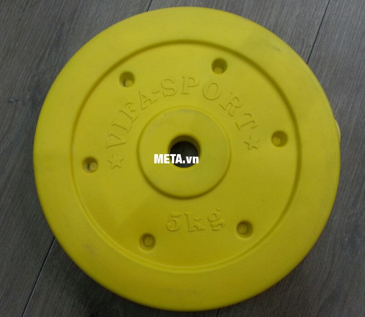 Tạ miếng nhựa 5kg