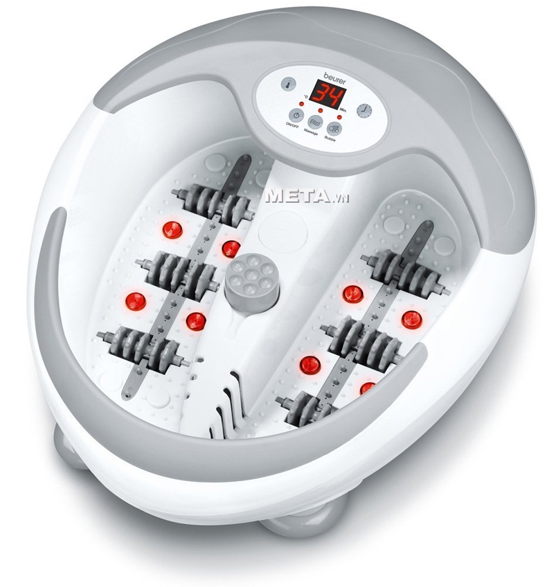 Bồn massage chân Beurer FB-50 có chân đế chắc chắn giúp cố định trên sàn nhà chắc chắn. Bồn massage chân Beurer FB-50 có chân đế chắc chắn giúp cố định trên sàn nhà chắc chắn.