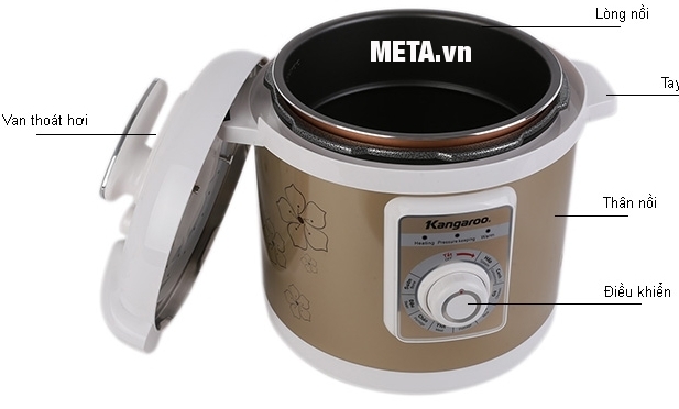 Nồi áp suất điện Kangaroo KG137 (6 lít)