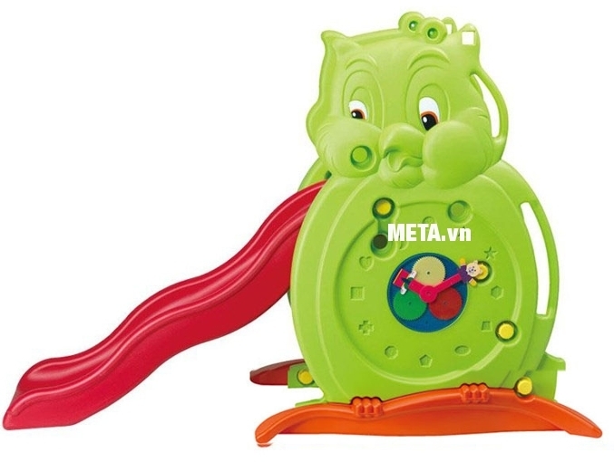 Cầu trượt chim cú mèo có rổ bóng SL-04L