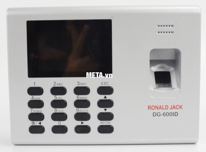Máy chấm công vân tay và thẻ cảm ứng Ronald Jack DG-600ID