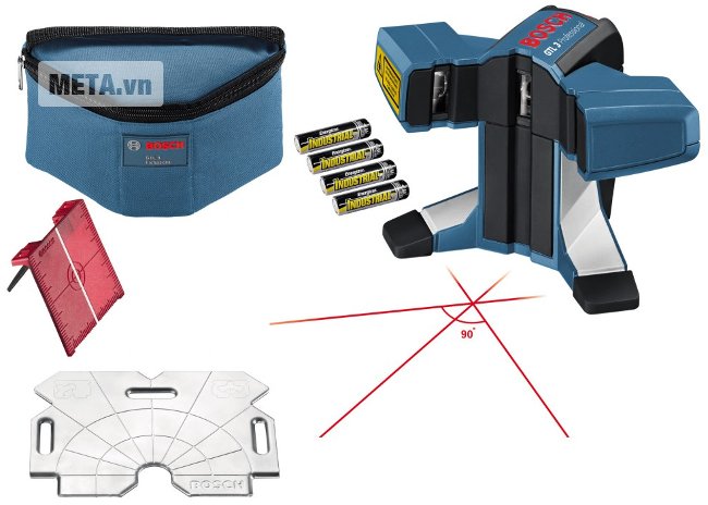 Máy cân mực laser 3 tia Bosch GTL 3