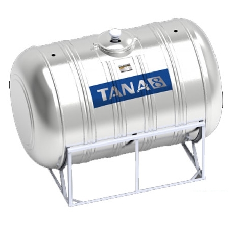 Bồn nước inox Tân Á 8 ngang TA8 500 (Ф700) - 500L