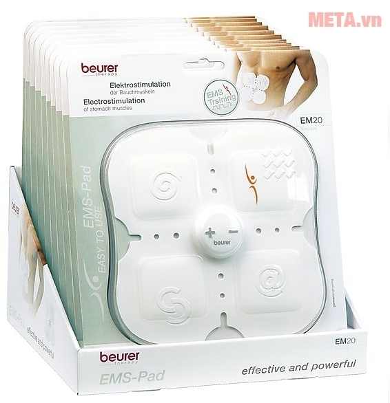 Máy massage xung điện tạo cơ bụng, cơ mông Beurer EM20