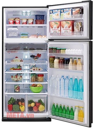 Tủ lạnh 627 lít Sharp SJ-XP630PG-BK