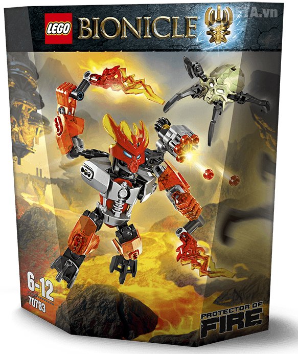 Đồ chơi mô hình Lego Bionicle - Hộ vệ lửa 70783 - META.vn