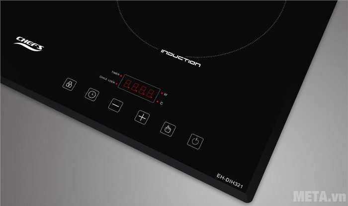 Bếp điện từ đôi Chef's EH-DIH321