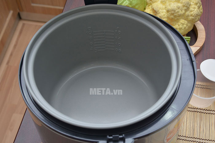 Nồi cơm điện Sharp nắp gài KS-NR191STV (SS) 1.8 lít