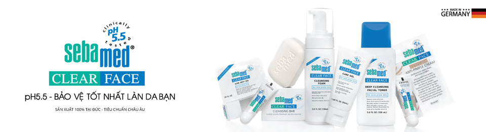 Dược mỹ phẩm hàng đầu tại Đức Sebamed