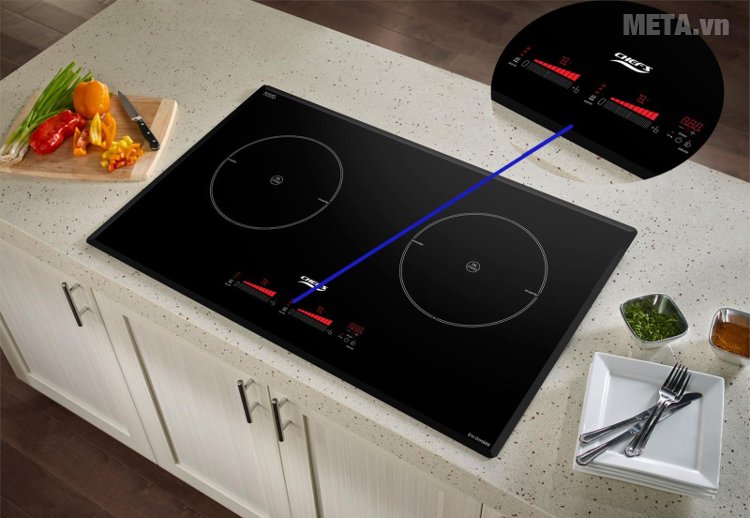 Bếp điện từ đôi Chef s EH-DIH888