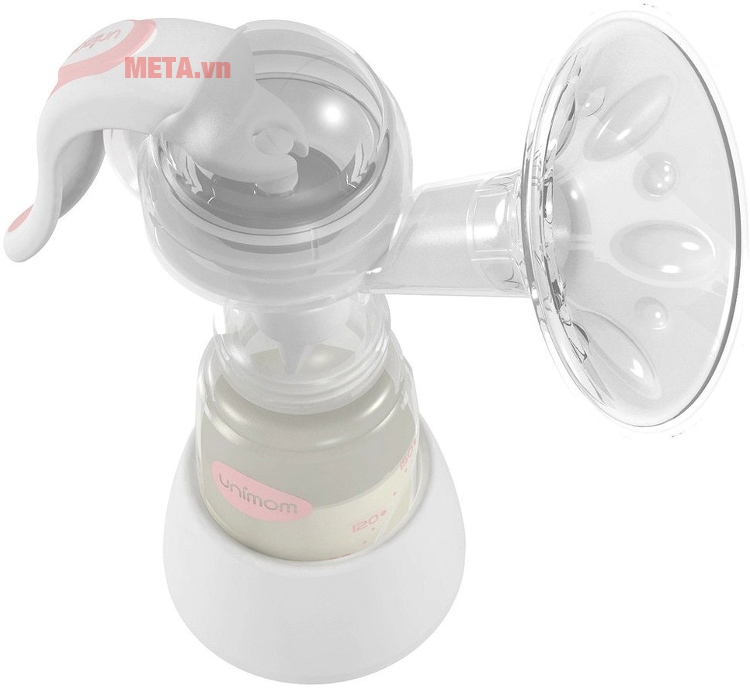 Máy hút sữa bằng tay Mezzo Unimom có mát xa silicone UM880052 (UM871135)