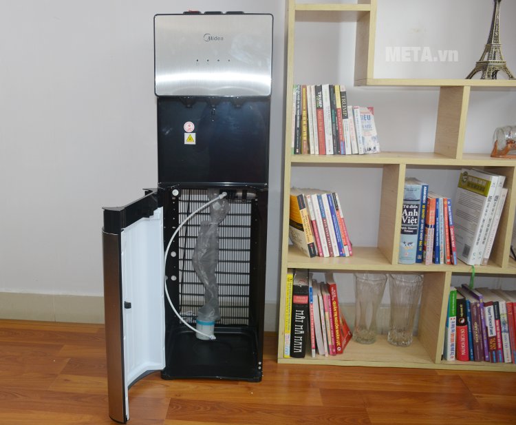 Cây nước nóng lạnh cao cấp Midea YL1566S có 3 vòi nước tiện lợi